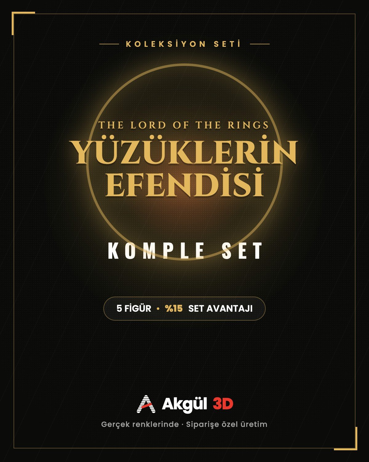 Yüzüklerin Efendisi Komple Set
