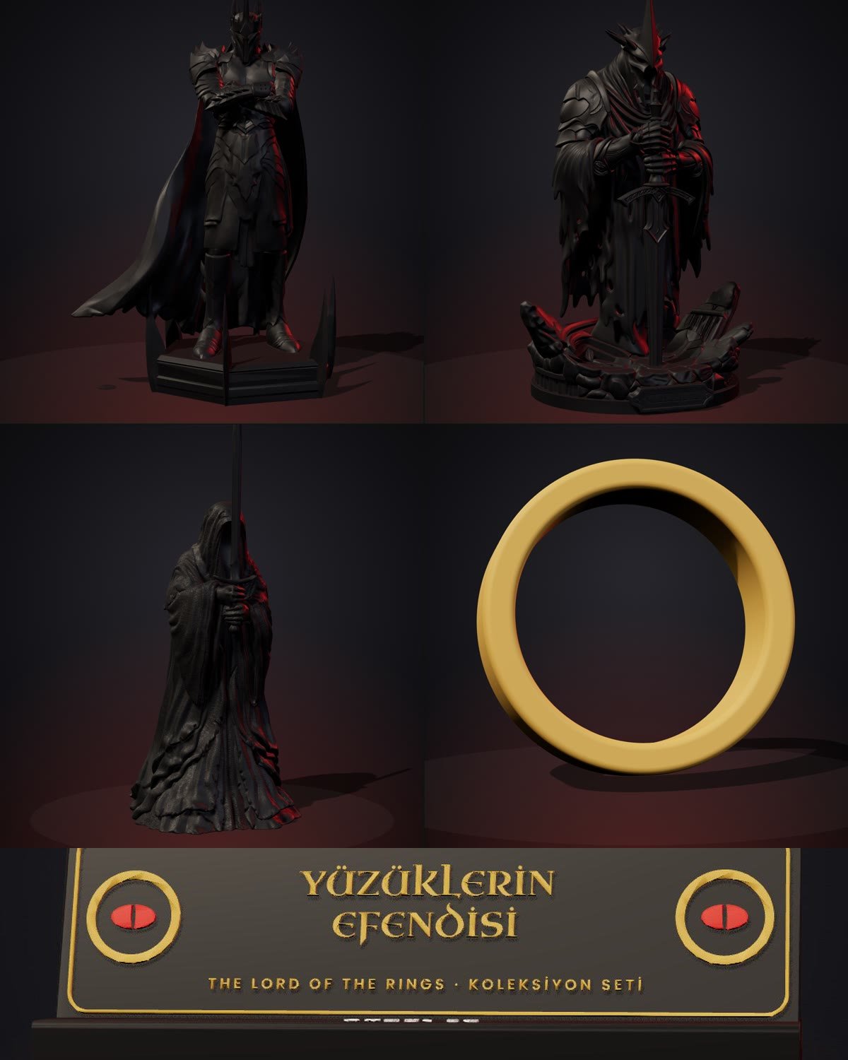 Yüzüklerin Efendisi Komple Set