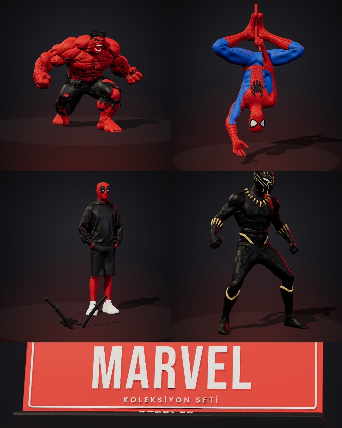 Marvel Komple Set