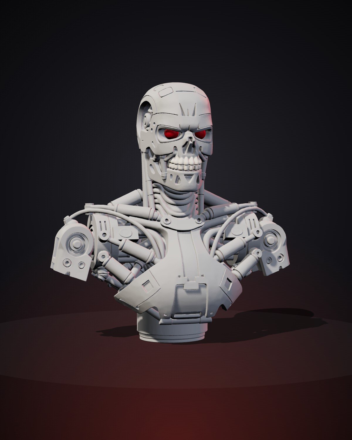 Terminator T-800 Büstü